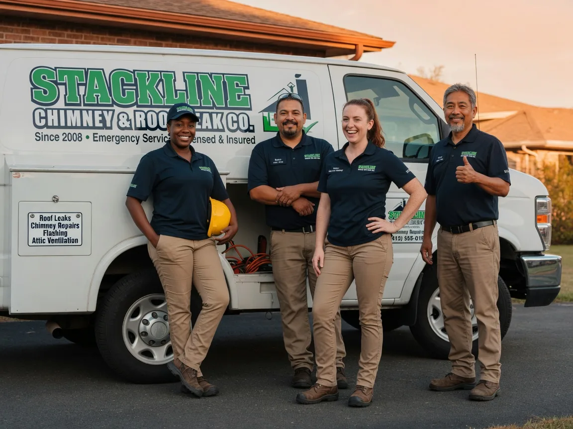 Chimney flashing repair company in Hebron, ND